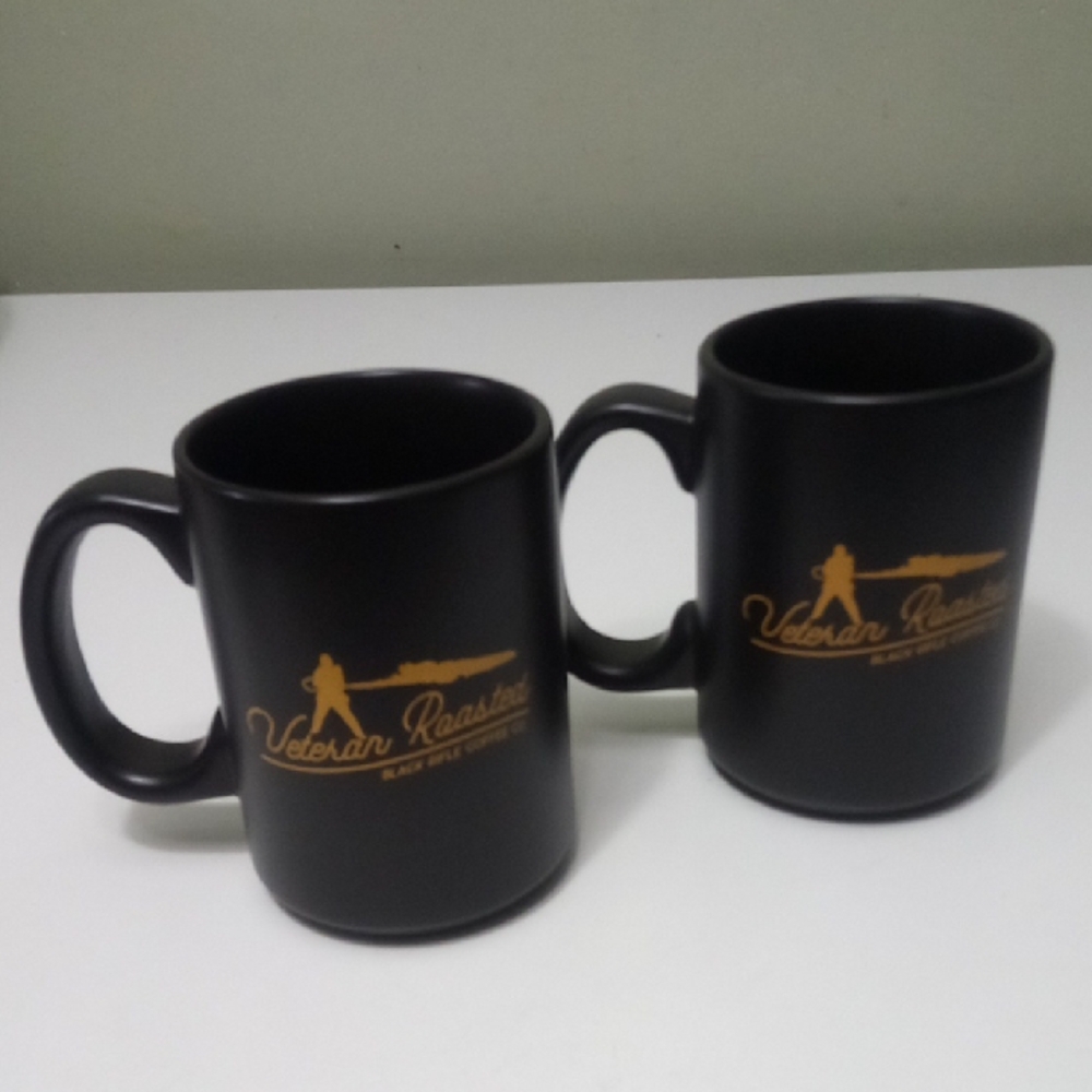 Black Rifle Coffee Company Veteran Roasted Mug Set Of 2 16Oz
